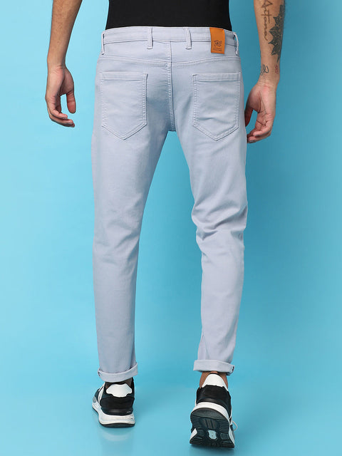 Game Face Rolled Hem Denim Jeans