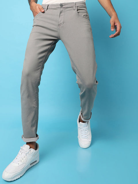 Game Face Rolled Hem Denim Jeans