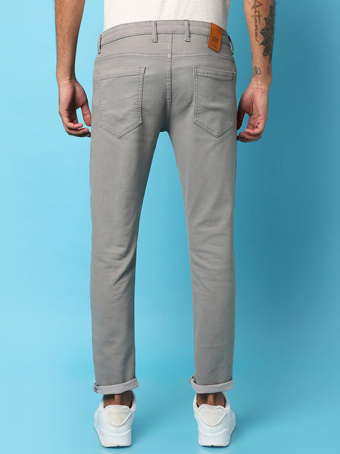 Game Face Rolled Hem Denim Jeans