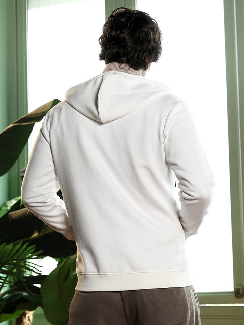 Take Two Men Sweatshirt Duo-Tone Zip-Front Hoodie