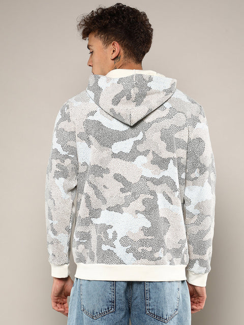 Runway Gods Abstract Dotted Sweatshirt