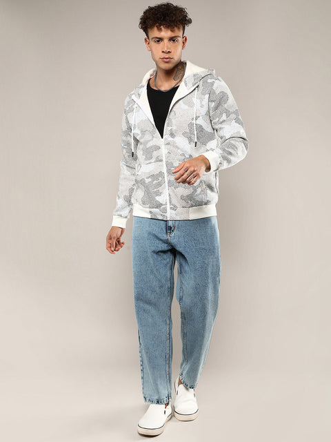 Runway Gods Abstract Dotted Sweatshirt
