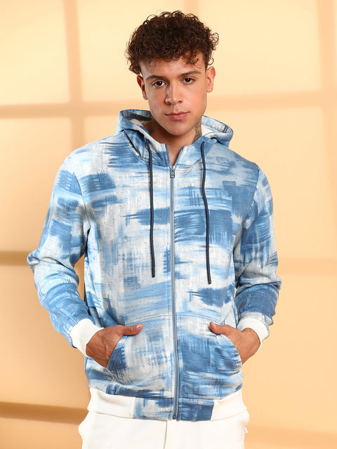 Just Be Abstract Strokes Hoodie