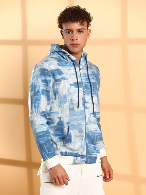 Just Be Abstract Strokes Hoodie