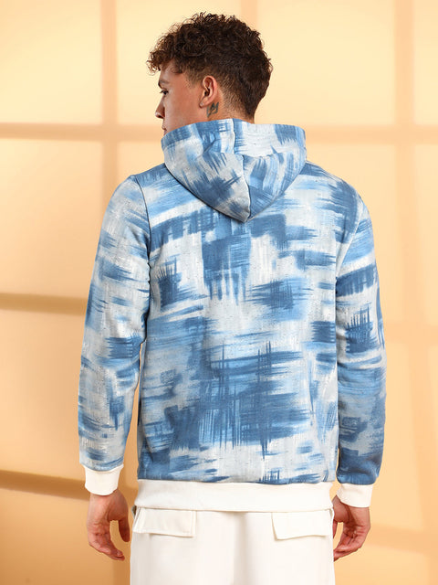 Just Be Abstract Strokes Hoodie