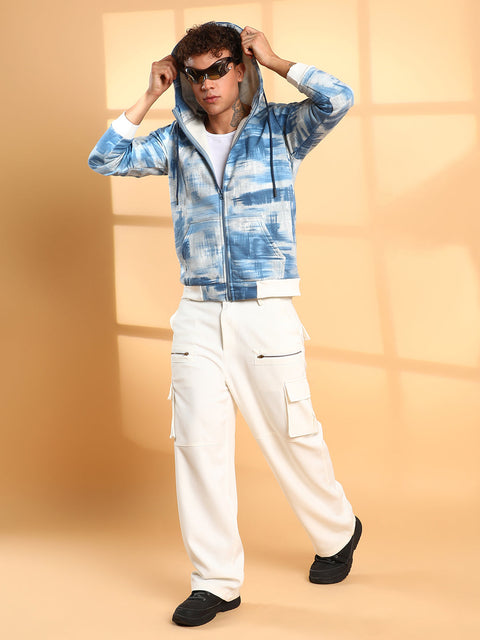 Just Be Abstract Strokes Hoodie