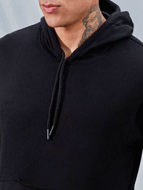 Hooked Solid Pullover Hoodie