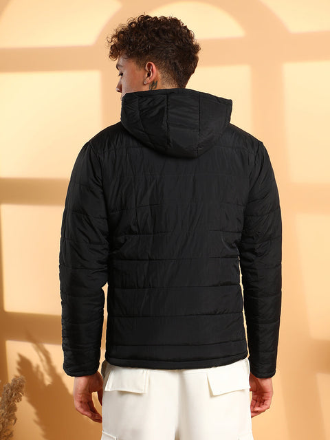 CAHOOT Puffer Jacket With Contrast Zipper