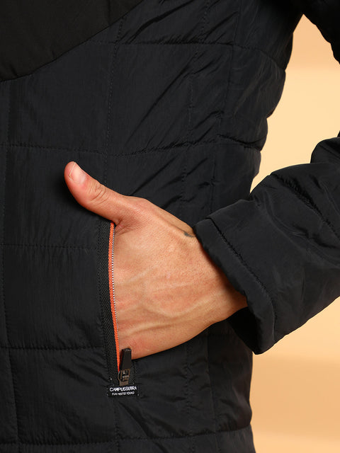 CAHOOT Puffer Jacket With Contrast Zipper