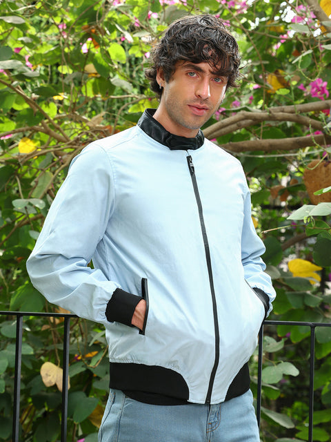 Just Be Block Rider Bomber Jacket