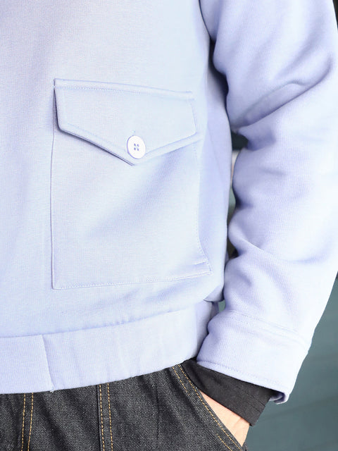 Hooked Zip-Front Knit Jacket