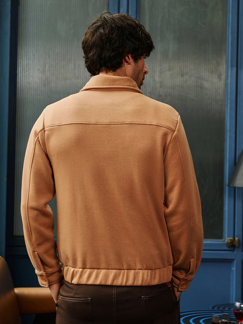 JINX Zip-Front Knit Jacket