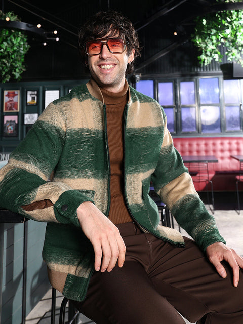 Iconic Everyday Zip-Front Buffalo Bomber Jacket