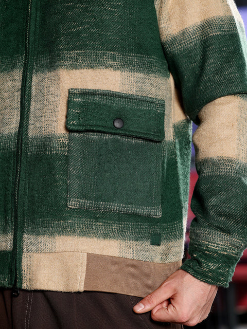 Iconic Everyday Zip-Front Buffalo Bomber Jacket