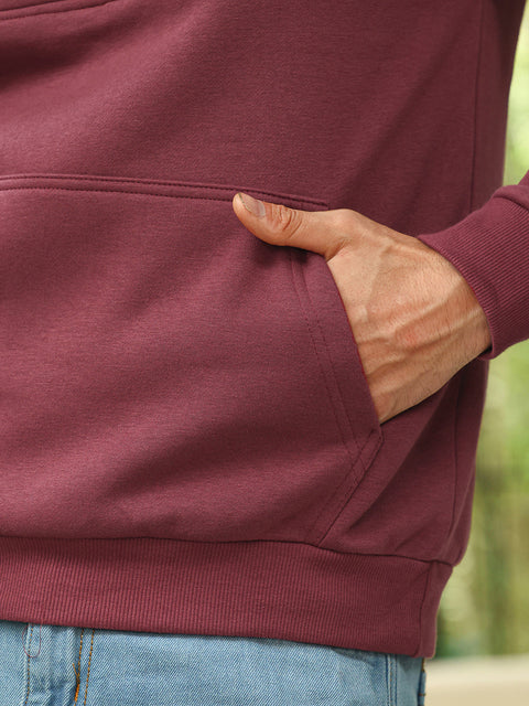 Take Two Men Sweatshirt Panel-Stitch Knit Sweatshirt