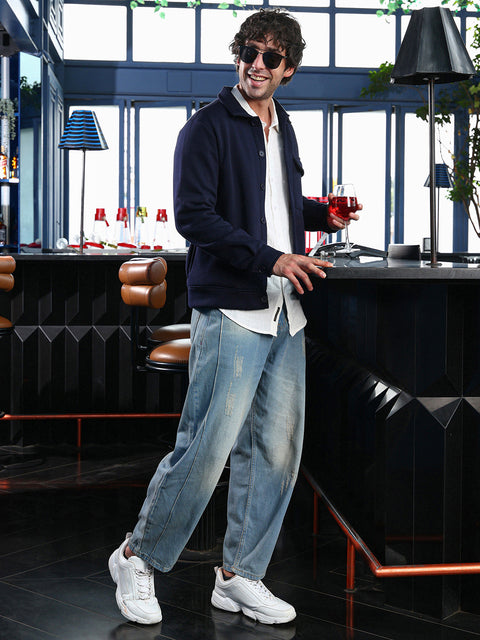 Hooked Utility-Knit Jacket