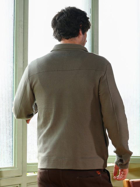 Hooked Utility-Knit Jacket