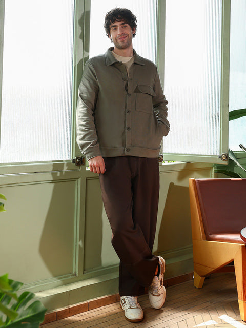 Hooked Utility-Knit Jacket