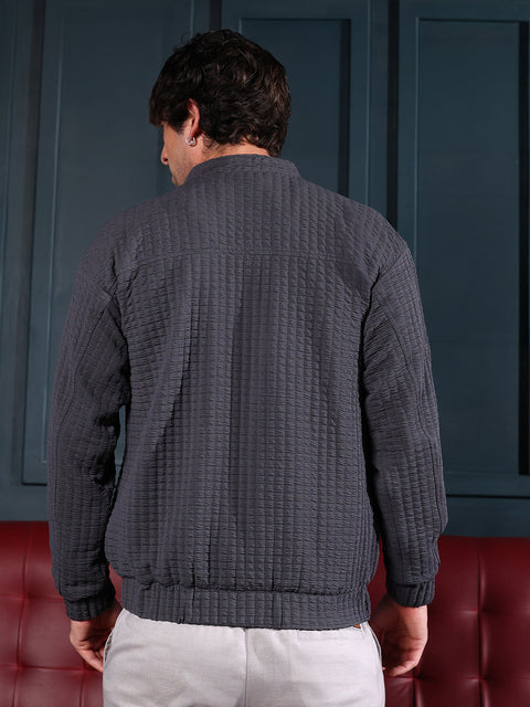 Chaos Cubic-Tactile Bomber Jacket