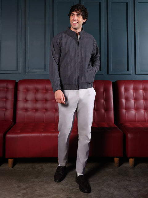 Chaos Cubic-Tactile Bomber Jacket