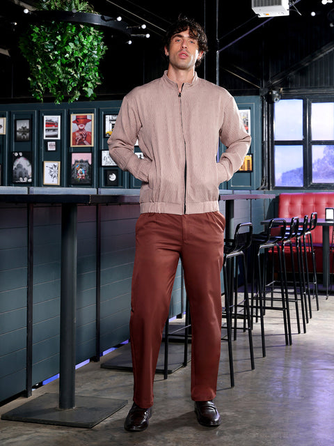 Chaos Illuminator-Tactile Bomber Jacket