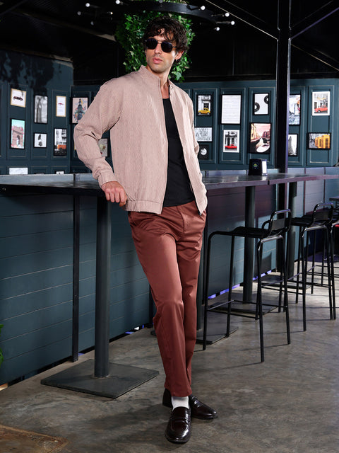 Chaos Illuminator-Tactile Bomber Jacket