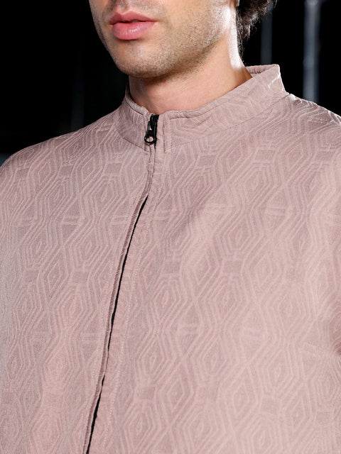 Chaos Illuminator-Tactile Bomber Jacket