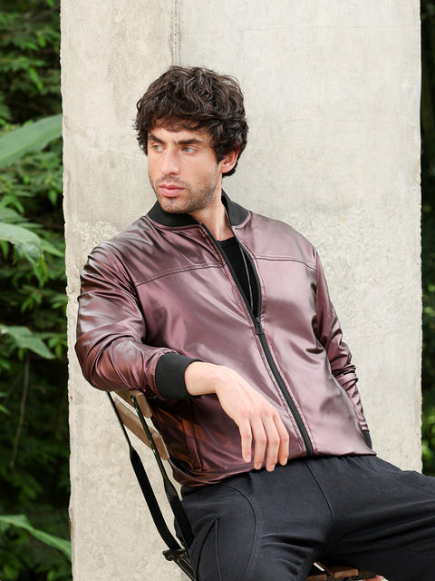 Hookd Patent-Panel Bomber Jacket
