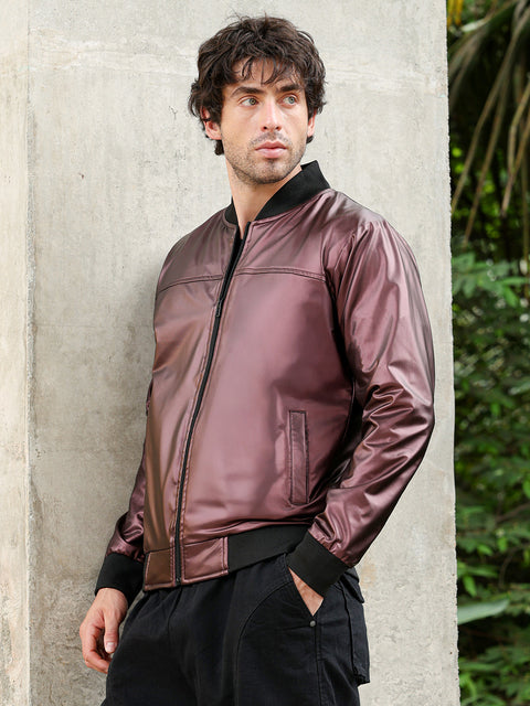 Hookd Patent-Panel Bomber Jacket