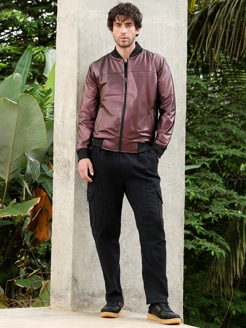 Hookd Patent-Panel Bomber Jacket