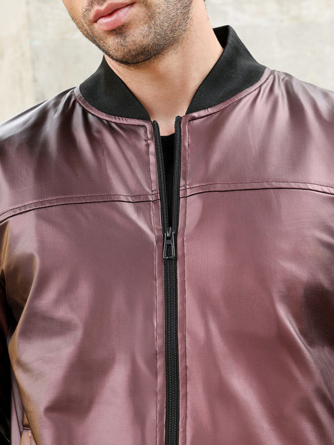 Hookd Patent-Panel Bomber Jacket