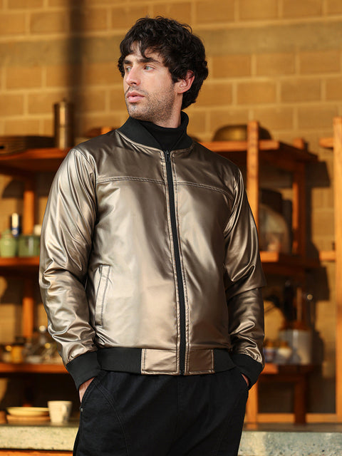 Hookd Patent-Panel Bomber Jacket