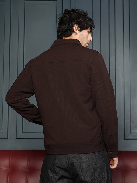 Runway Gods Crease-Tactile Panelled Jacket