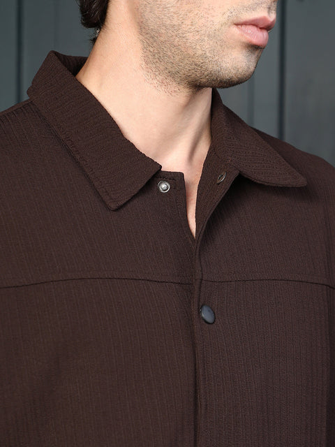 Runway Gods Crease-Tactile Panelled Jacket