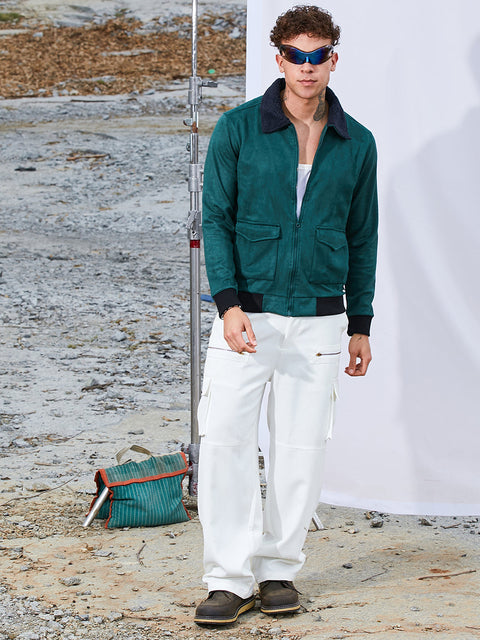 Game Face Zip-Front Jacket With Fleece Collar