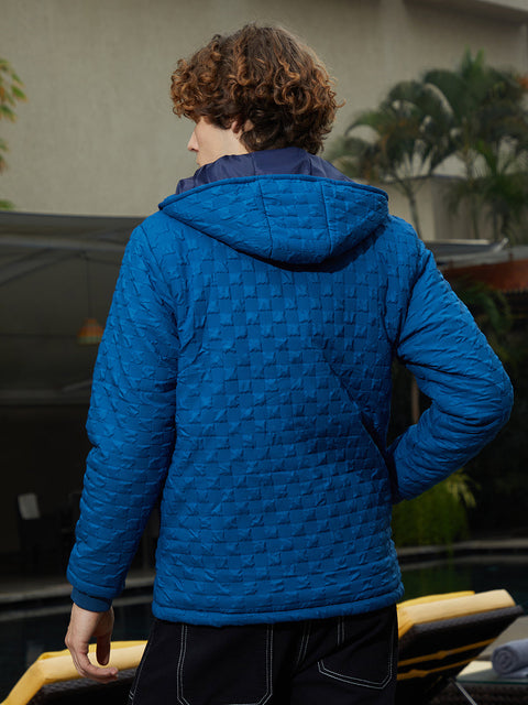 Hookd Tactile Shepard Check Puffer Jacket