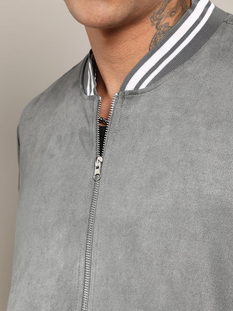 Behookd Zip-Front Baseball Jacket