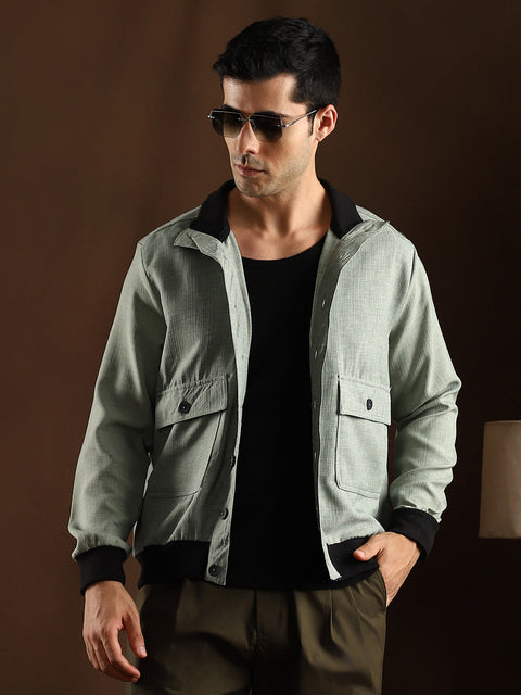OneKind Tactile-Utility Bomber Jacket