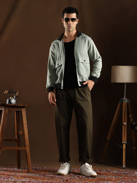 OneKind Tactile-Utility Bomber Jacket