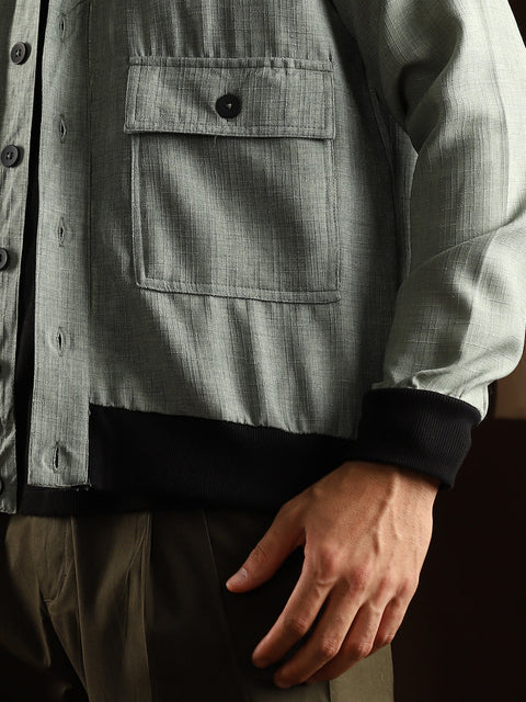 OneKind Tactile-Utility Bomber Jacket