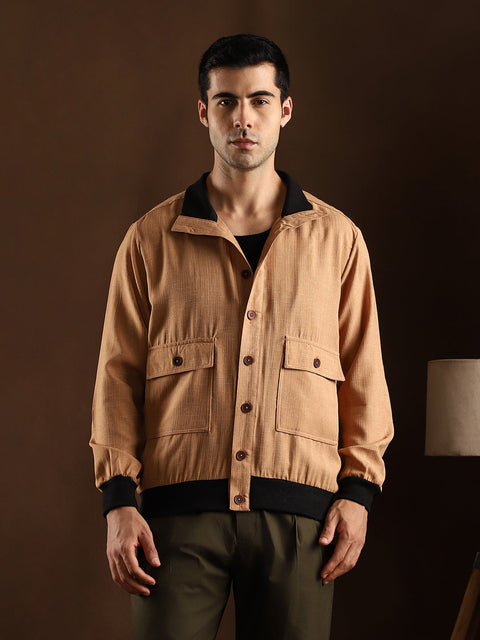 Hookd Tactile-Utility Bomber Jacket