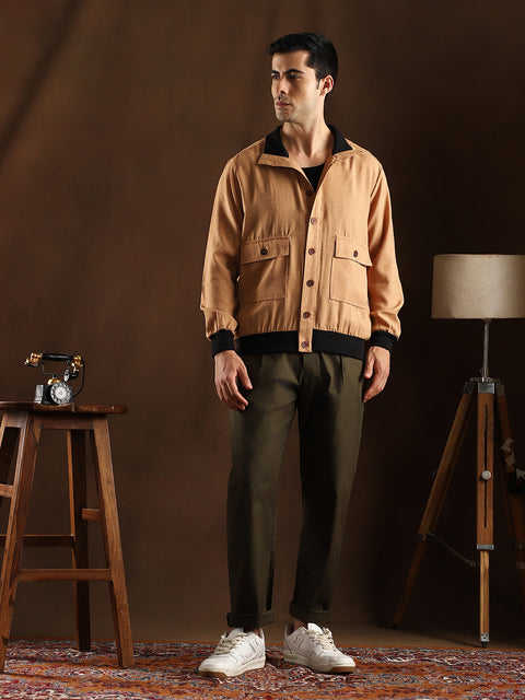 Hookd Tactile-Utility Bomber Jacket