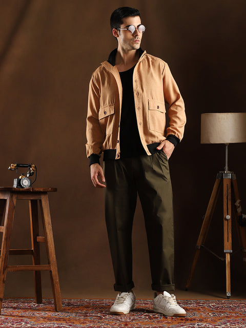 Hookd Tactile-Utility Bomber Jacket