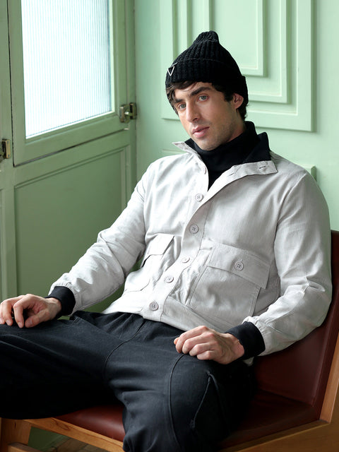 Hookd Tactile-Utility Bomber Jacket
