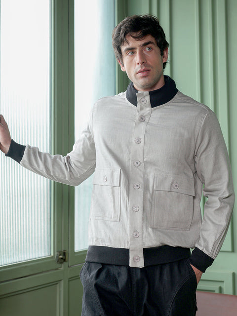 Hookd Tactile-Utility Bomber Jacket