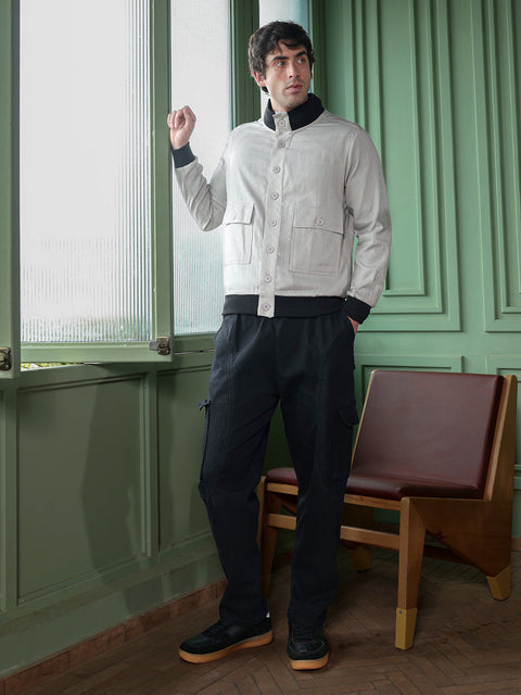 Hookd Tactile-Utility Bomber Jacket