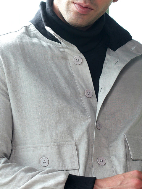 Hookd Tactile-Utility Bomber Jacket