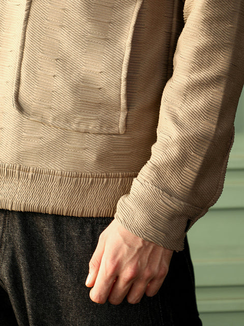 Runway Gods Ruche-Tactile Panelled Jacket