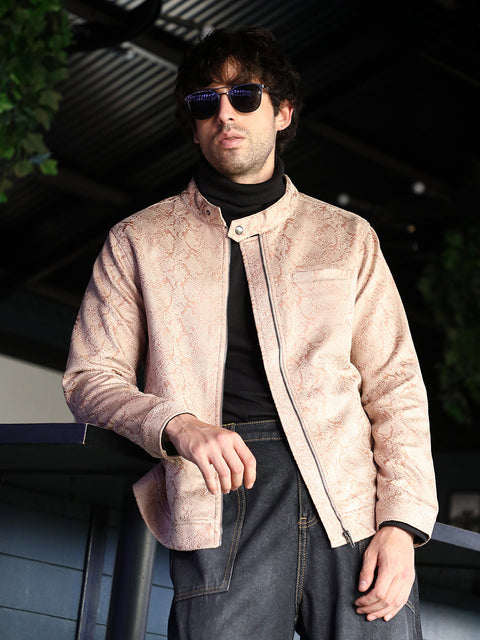 Hooked Reptilia-Jacquard Rider Jacket