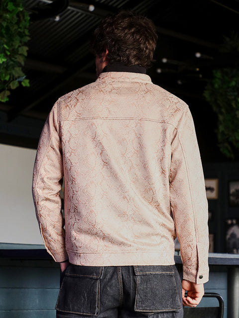 Hooked Reptilia-Jacquard Rider Jacket